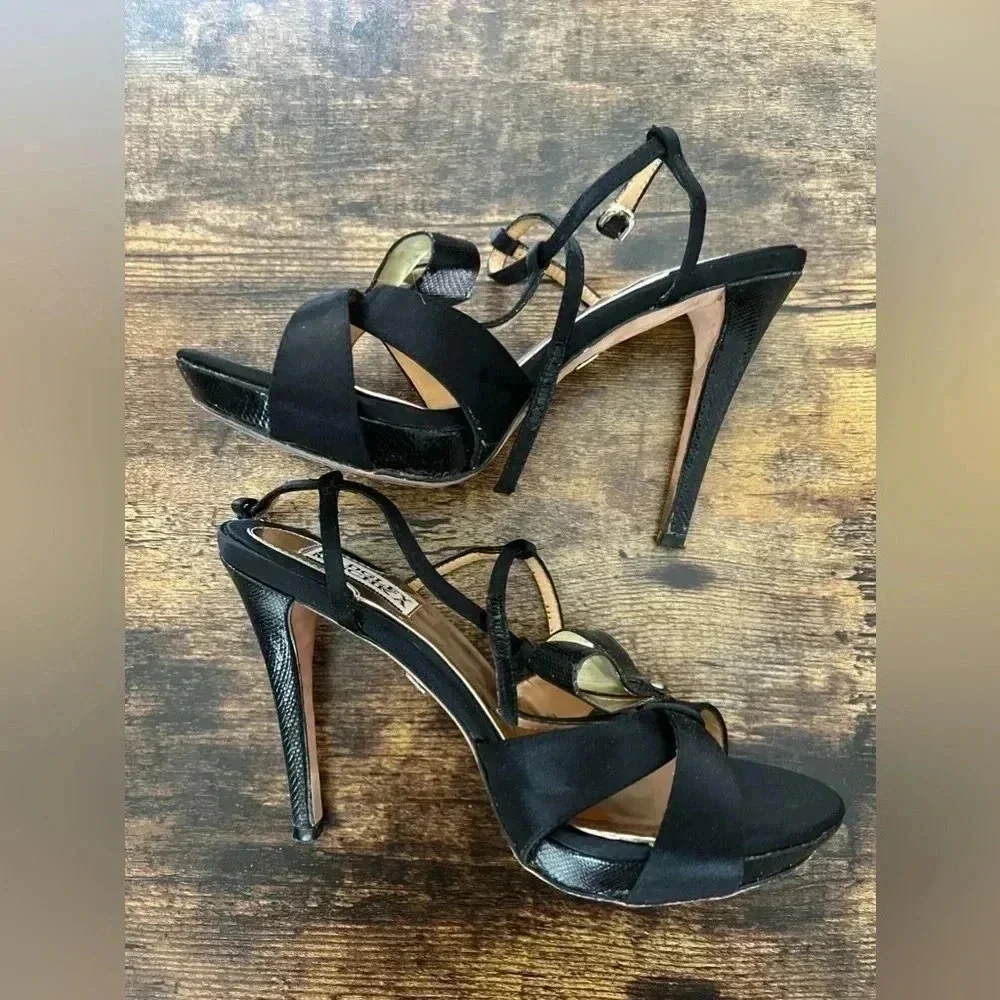 Badgley Mischka | Ralph -ladies stiletto heel dress shoes. Size: 6.5M.